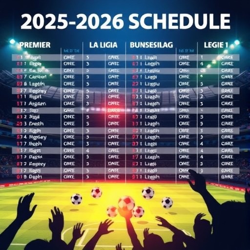 2025-2026五大联赛赛程分析与战术布局洞察