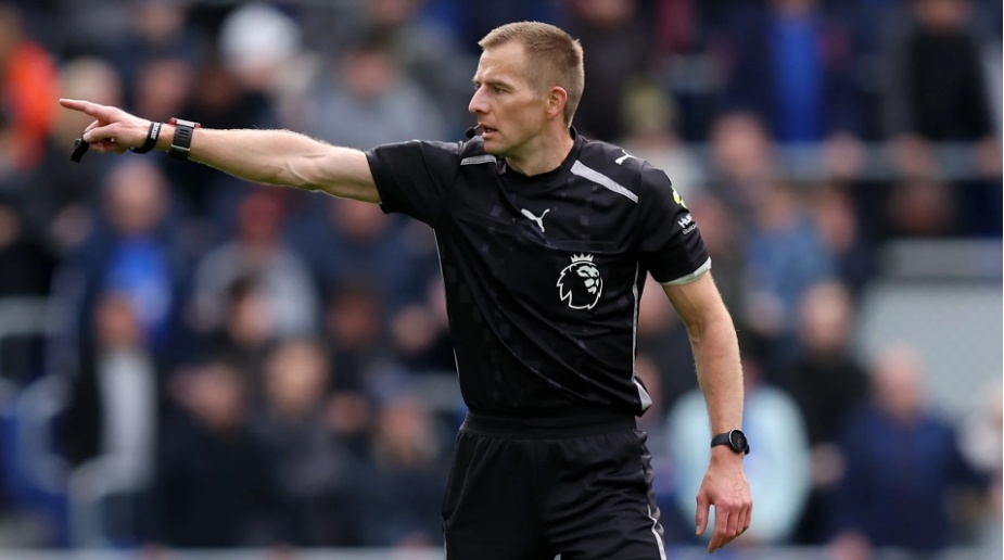 比赛官员确认对阵布莱顿的比赛